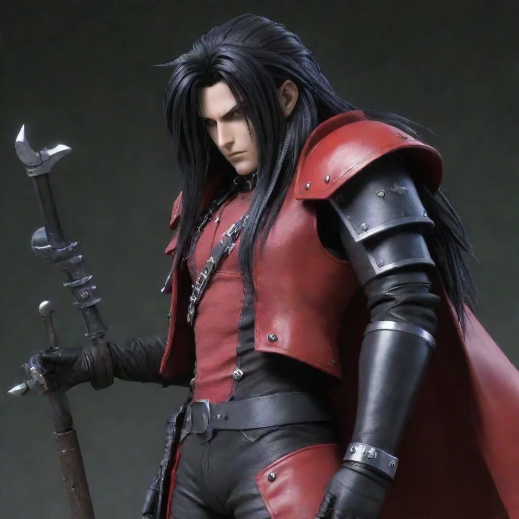aiartstation art vincent valentine final fantasy vii confident engaging wow 3