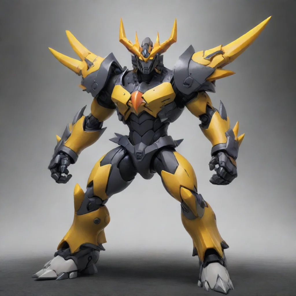 artstation art wargreymon confident engaging wow 3