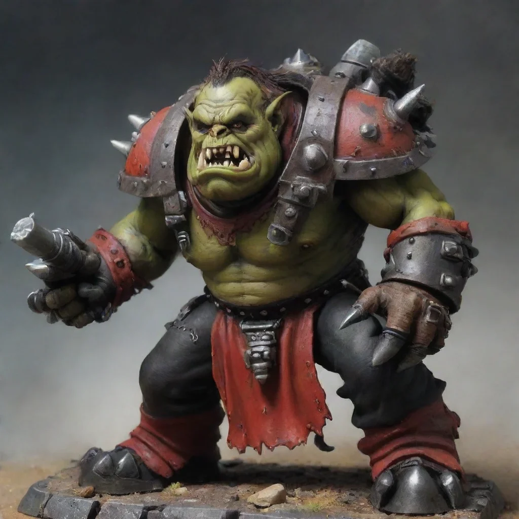artstation art warhammer ork confident engaging wow 3