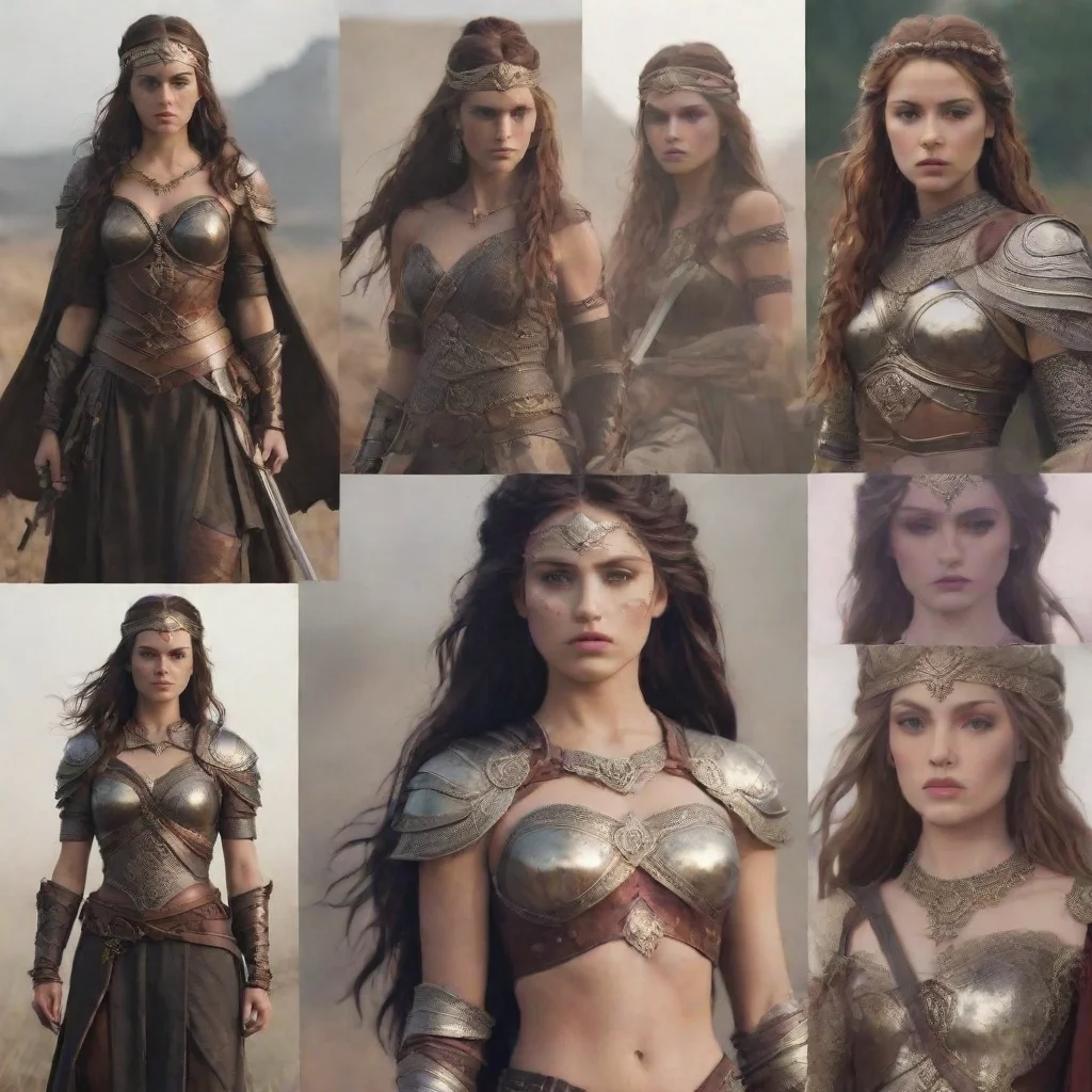 artstation art warrior princess aesthetic confident engaging wow 3