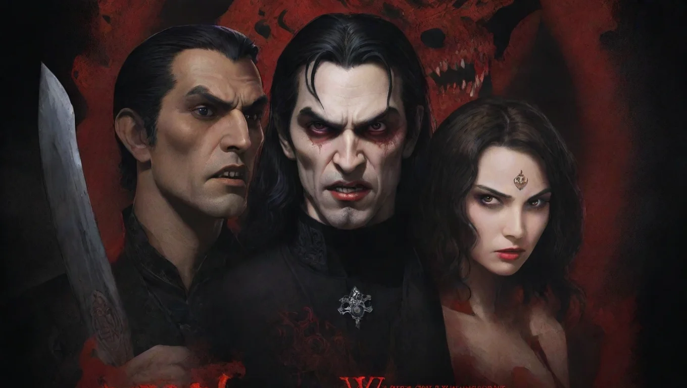 aiartstation art wellington vampire   anime vampire and maori warrior   movie film poster hd anime ghibli dark 1800s horror film poster wide  confident engaging wow 3 widescreen