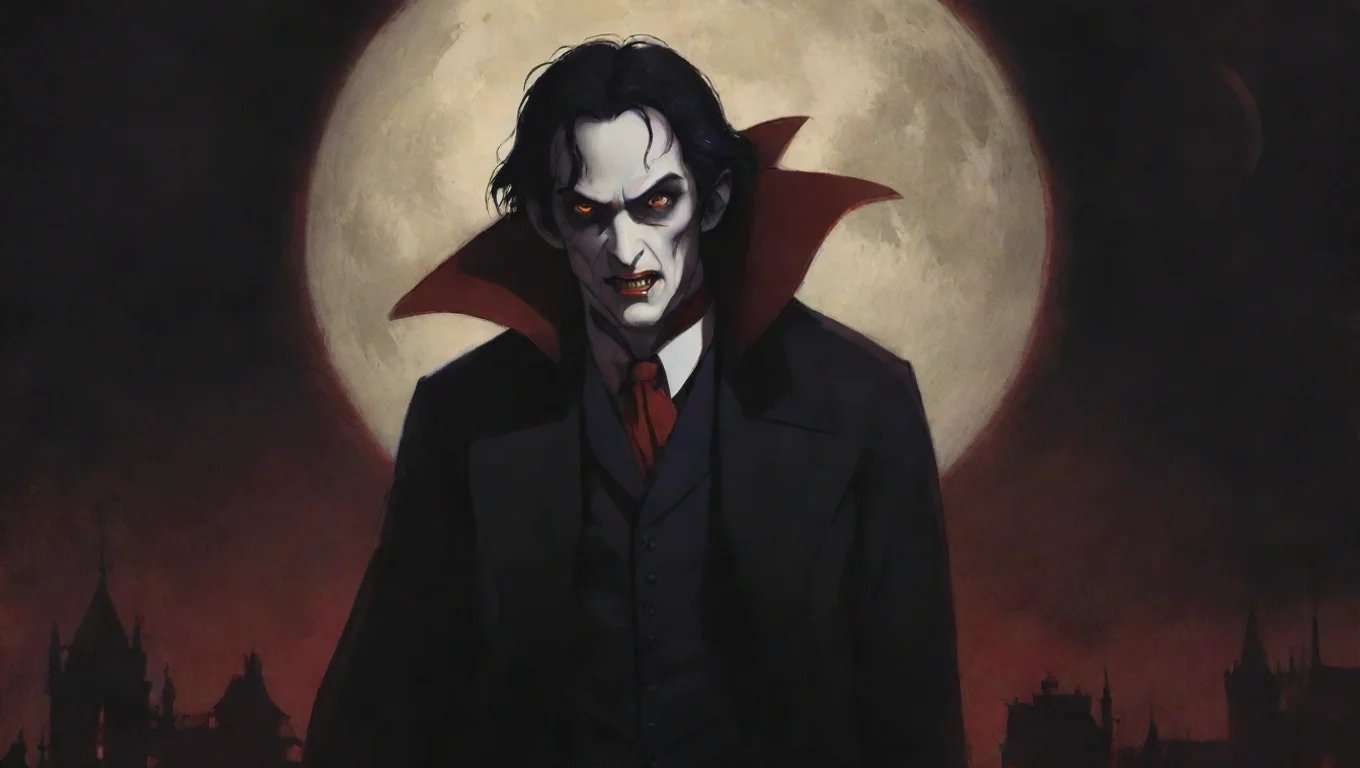 aiartstation art wellington vampire   movie film poster hd anime ghibli dark 1800s ghibli horror film poster wide  confident engaging wow 3 widescreen