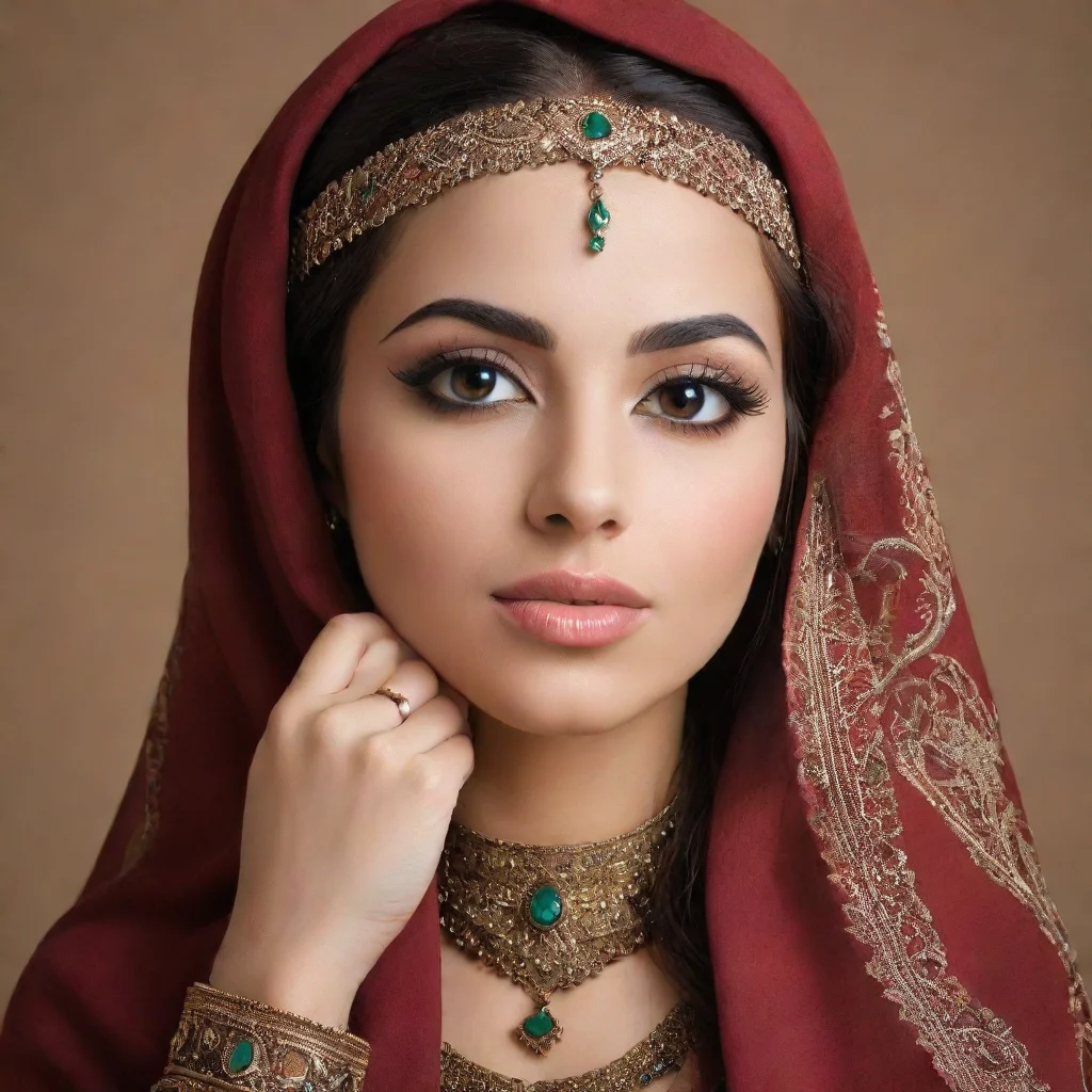 aiartstation art woman arabic confident engaging wow 3