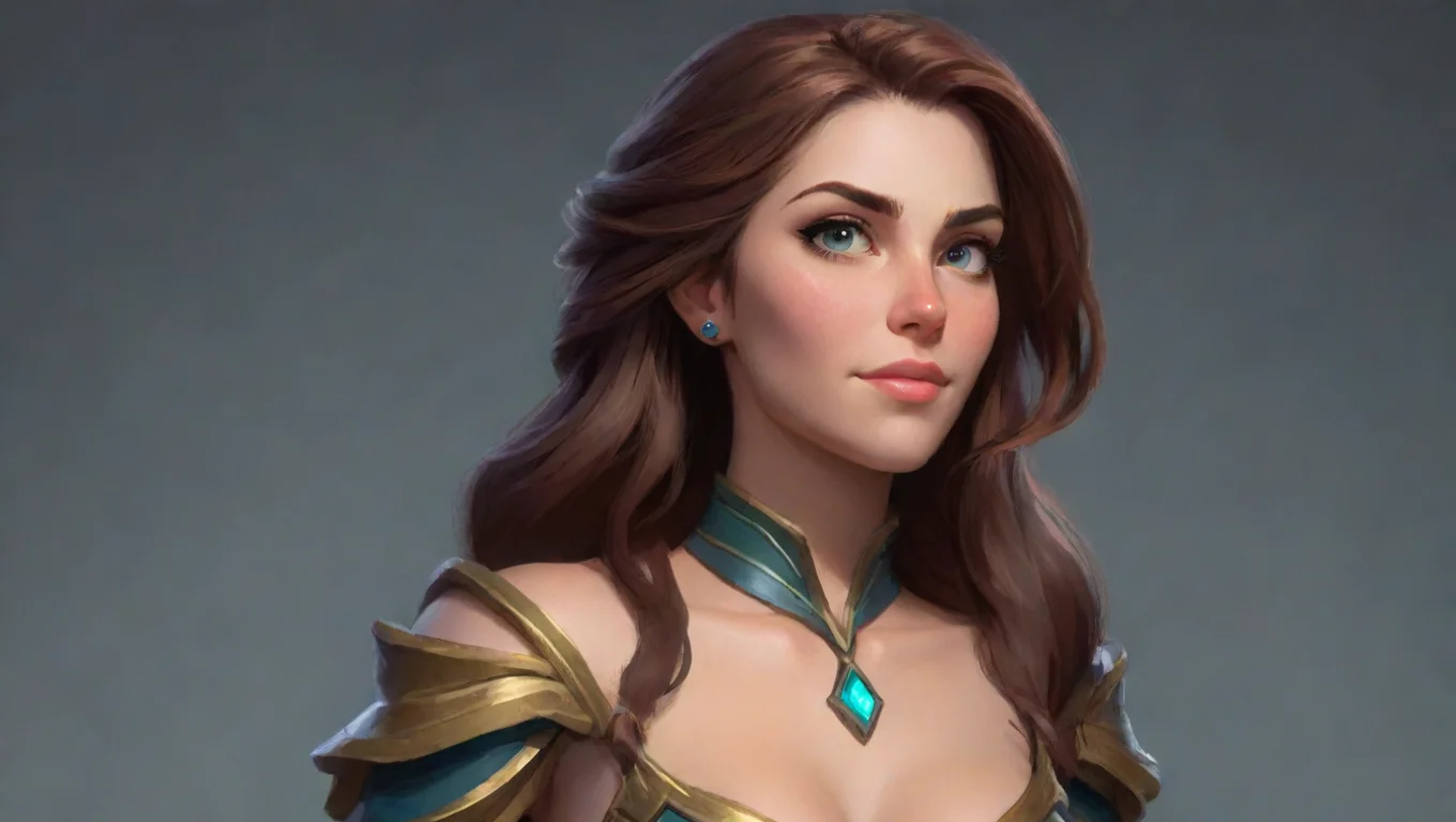 artstation art woman confident engaging wow 3 widescreen