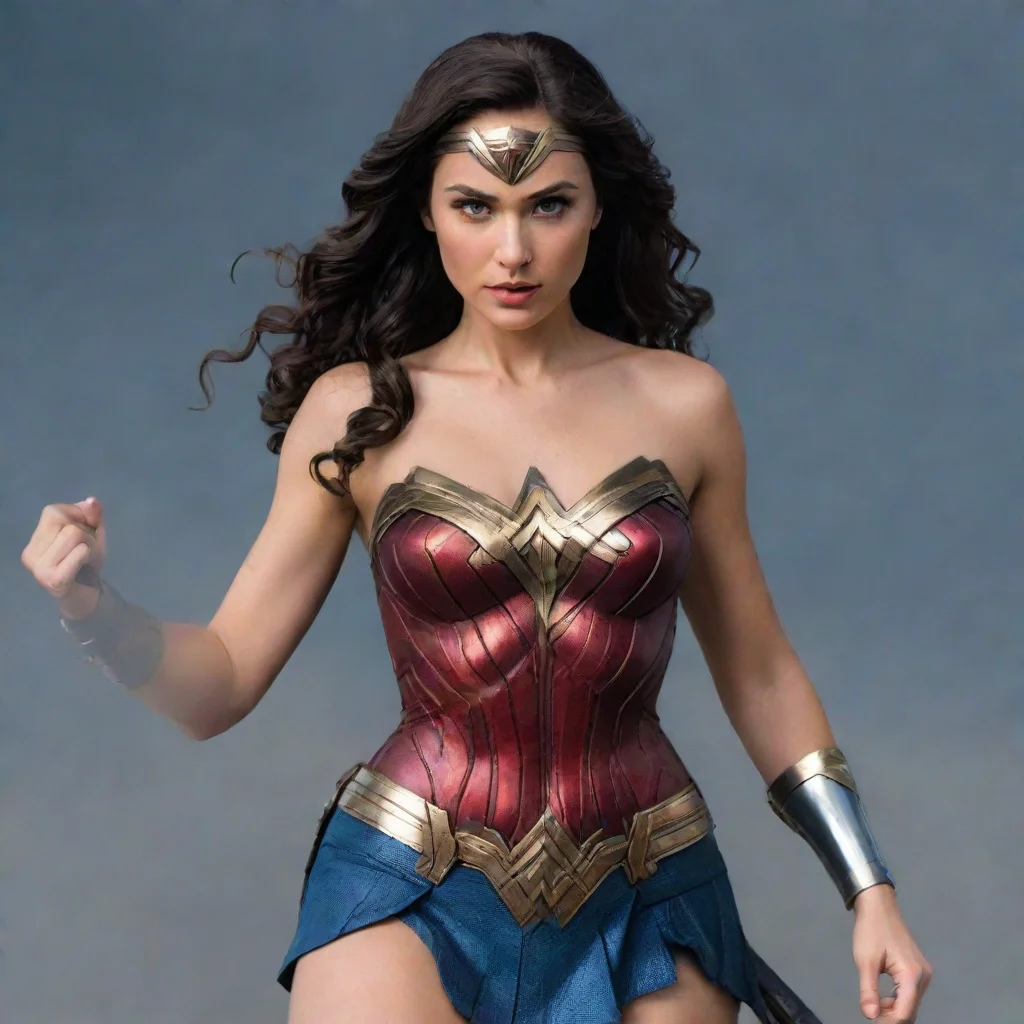 aiartstation art wonder woman confident engaging wow 3