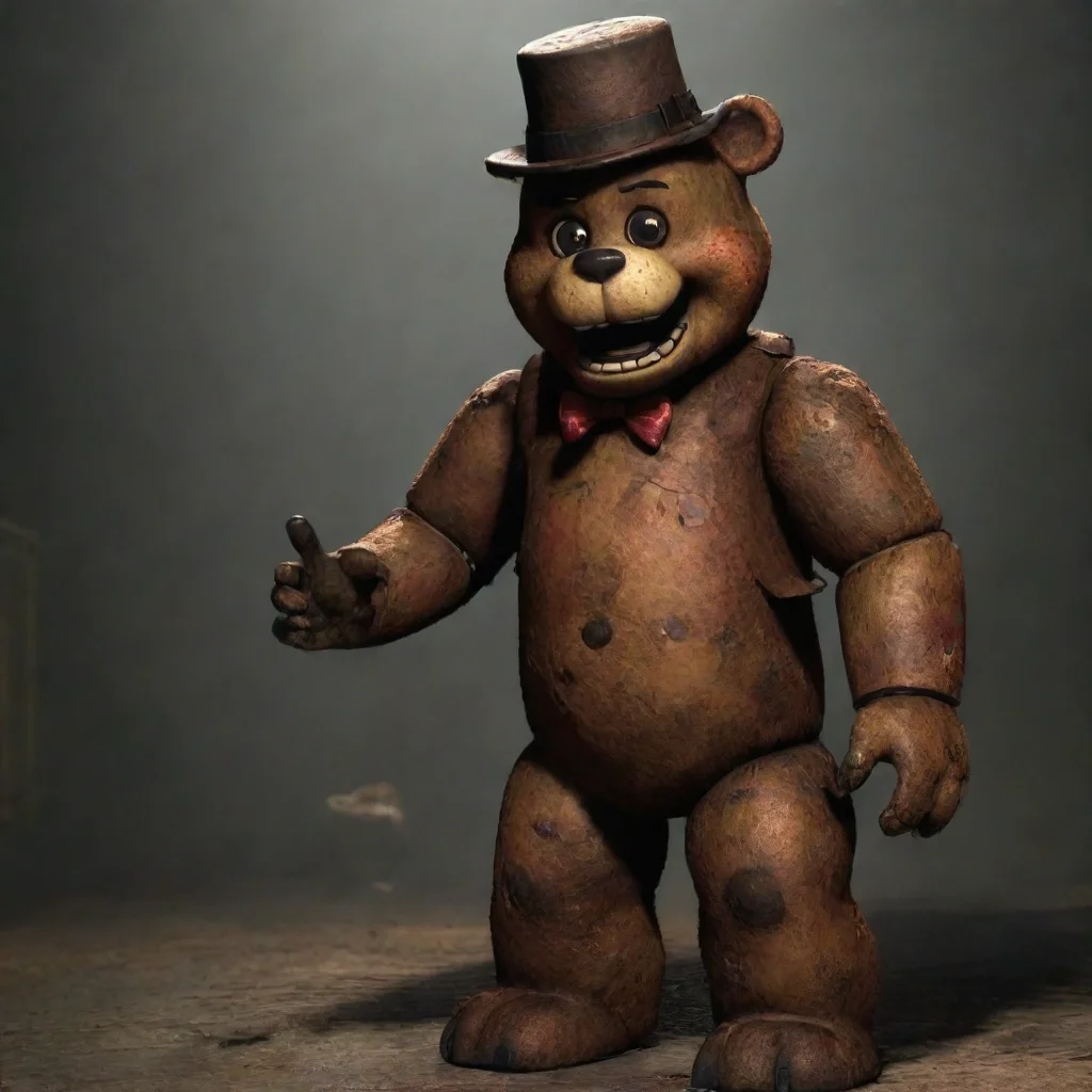 artstation art ww2 freddy fazbear confident engaging wow 3