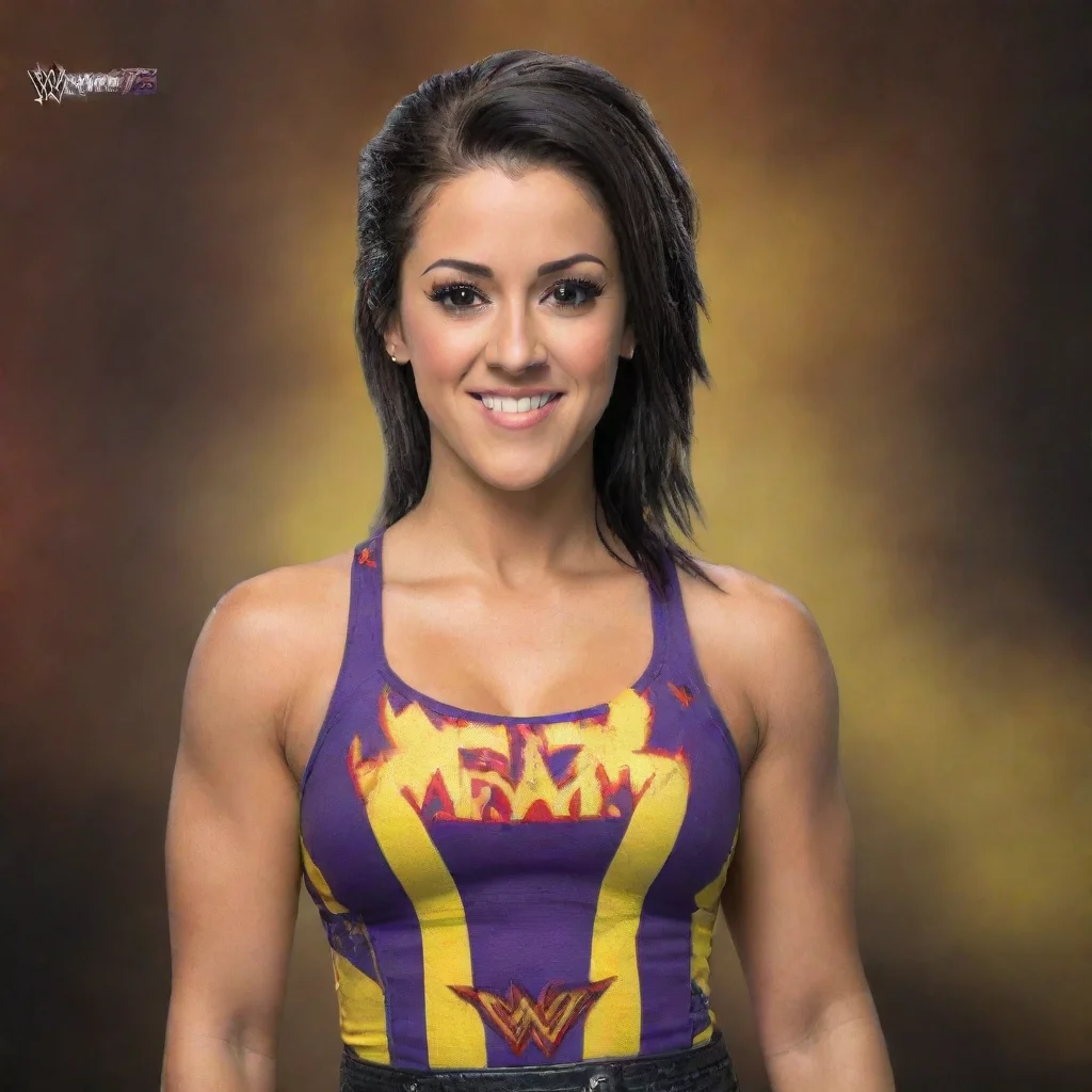 artstation art wwe bayley confident engaging wow 3