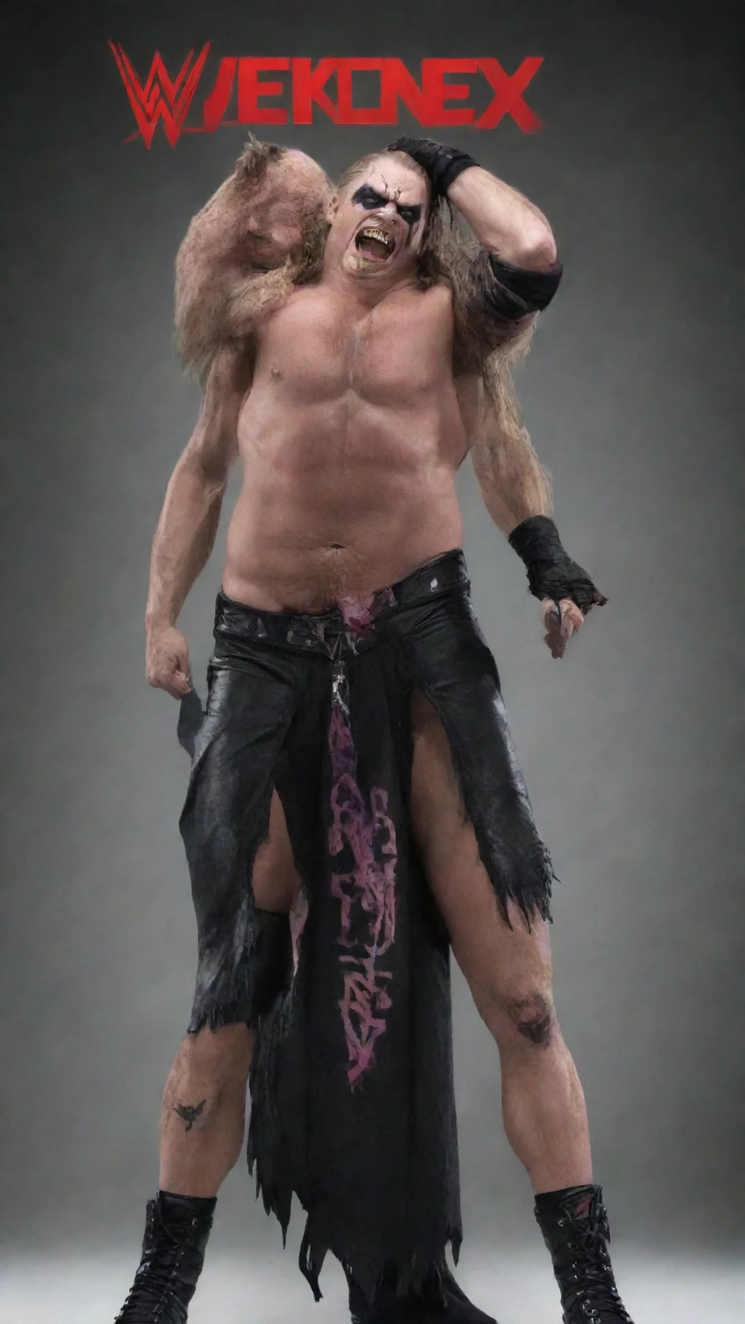 artstation art wwe fiend confident engaging wow 3 tall