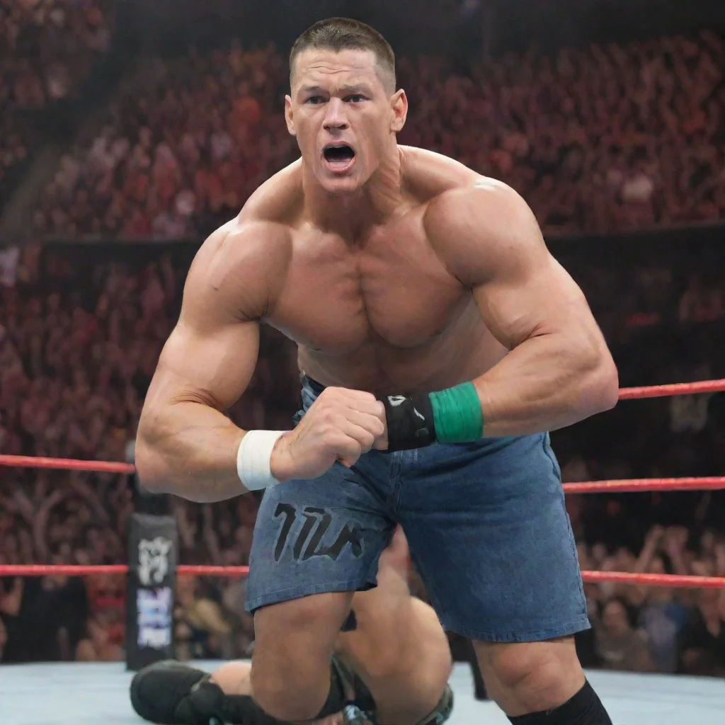 aiartstation art wwe john cena confident engaging wow 3