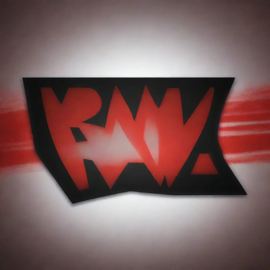 artstation art wwe raw logo confident engaging wow 3