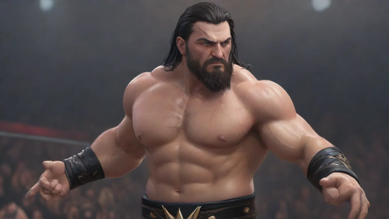 aiartstation art wwe sami zeyn confident engaging wow 3 widescreen