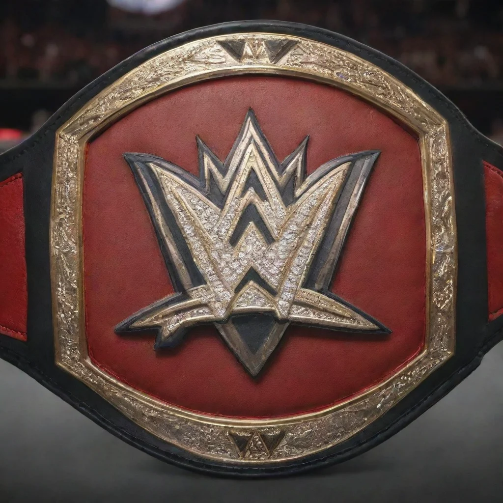 aiartstation art wwe universal championship belt confident engaging wow 3