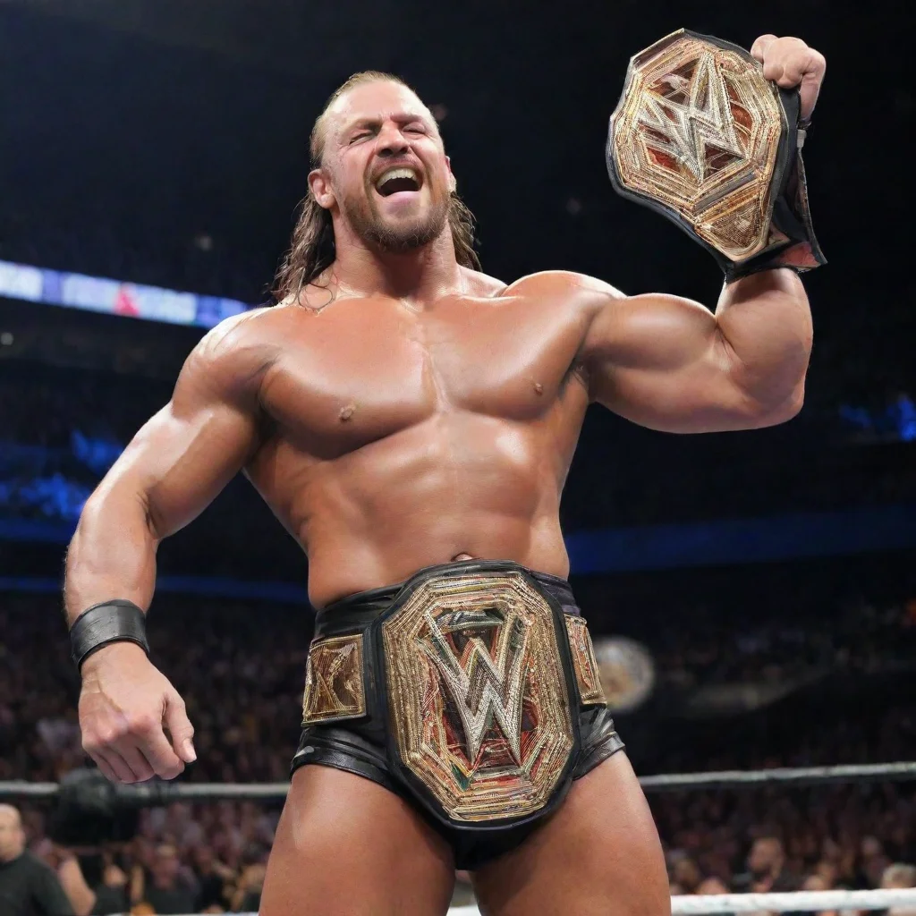 artstation art wwe world champion  confident engaging wow 3