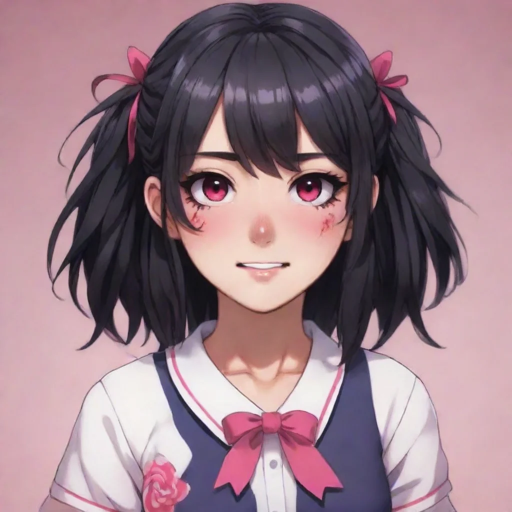 aiartstation art yandere girl confident engaging wow 3