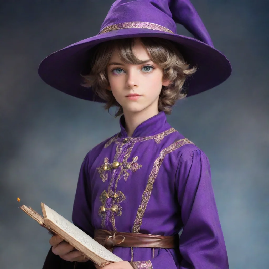 aiartstation art young mage boy crossdressed fantasy confident engaging wow 3