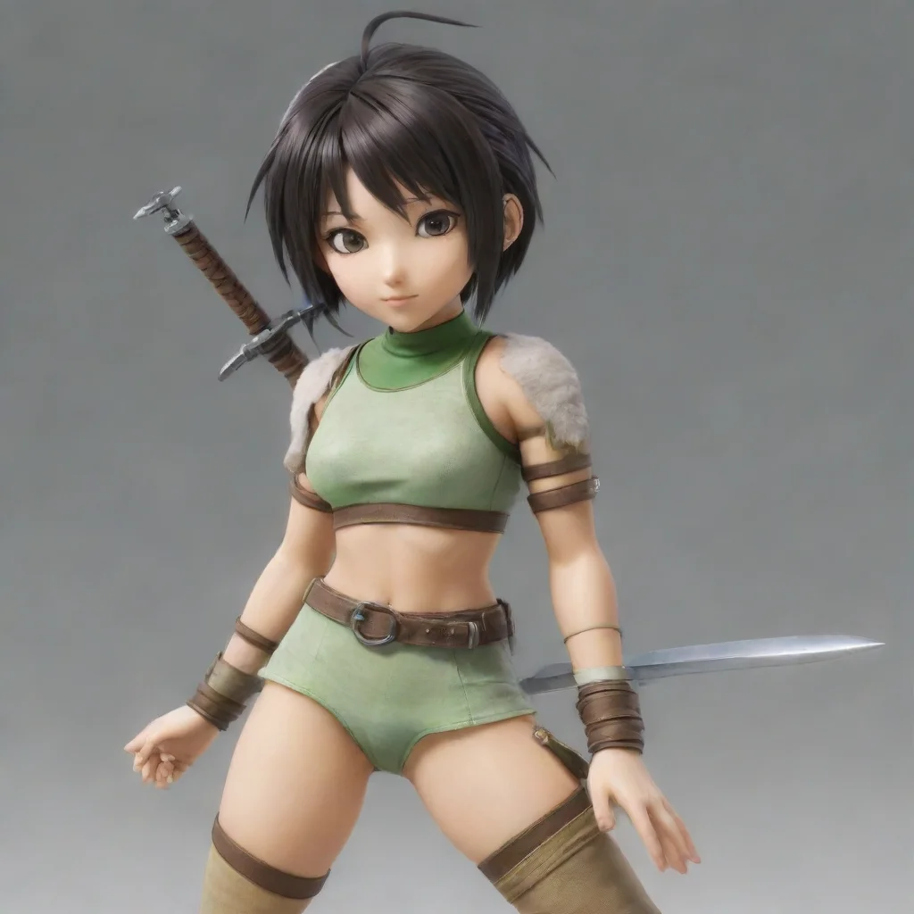 artstation art yuffie confident engaging wow 3