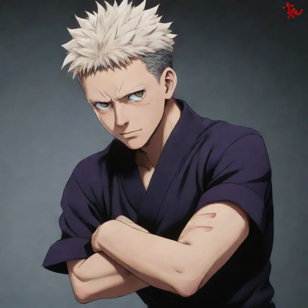 aiartstation art yuki tsukumo jujutsu kaisen confident engaging wow 3