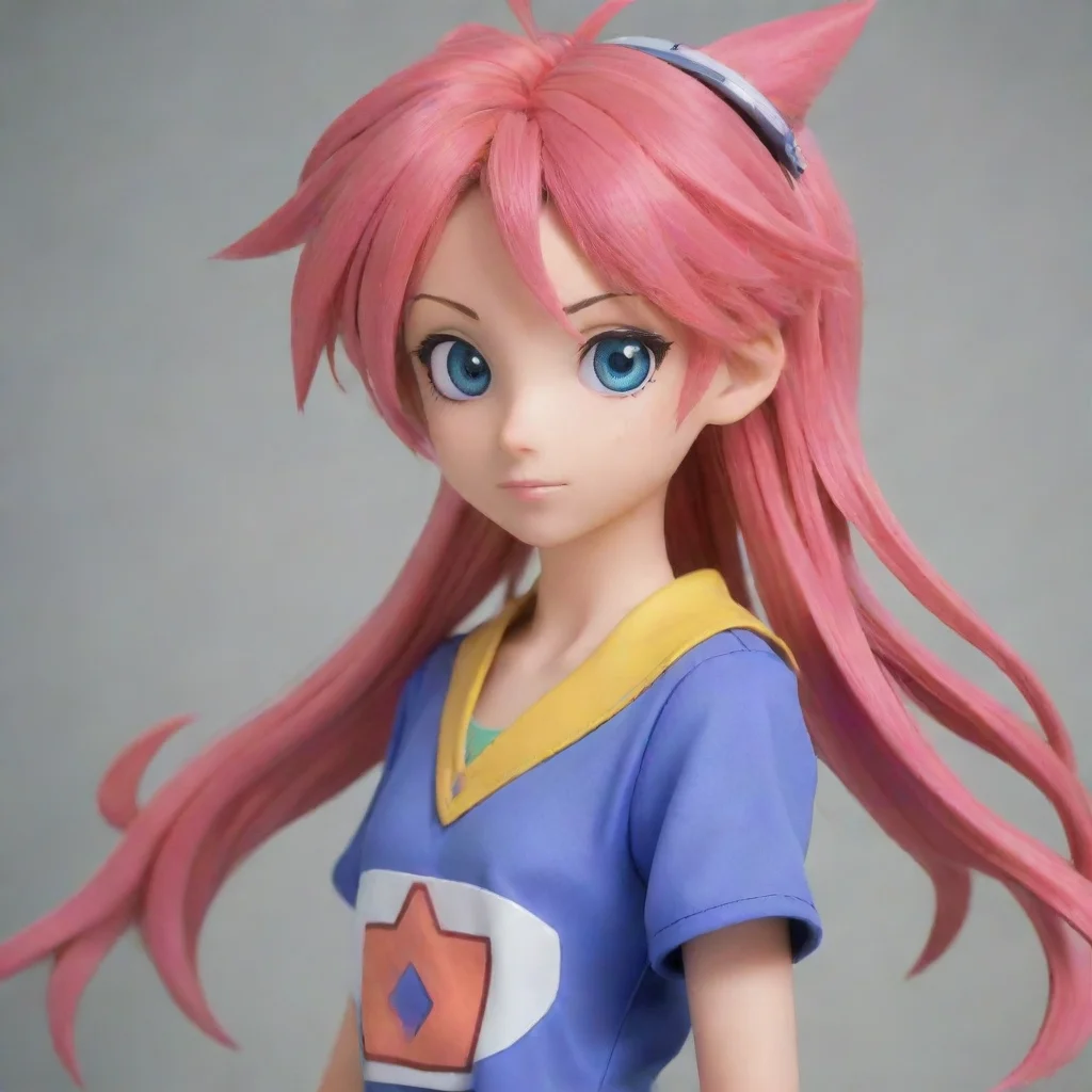artstation art zoe from digimon confident engaging wow 3