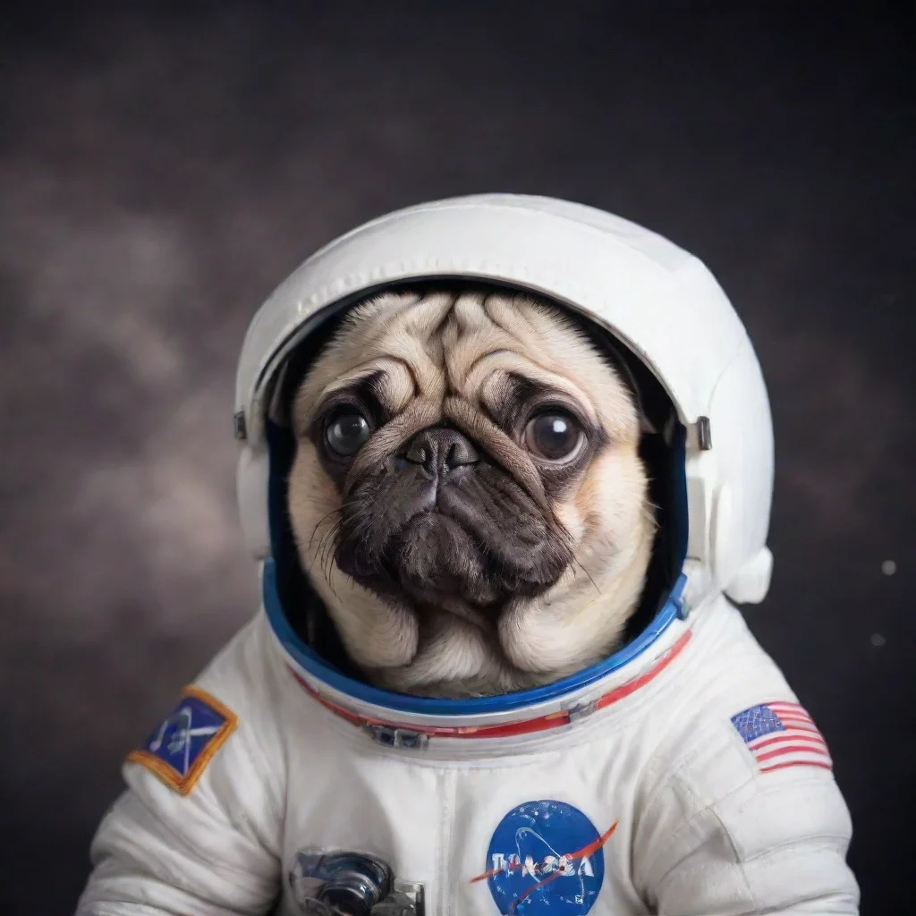 aiastronaut pug