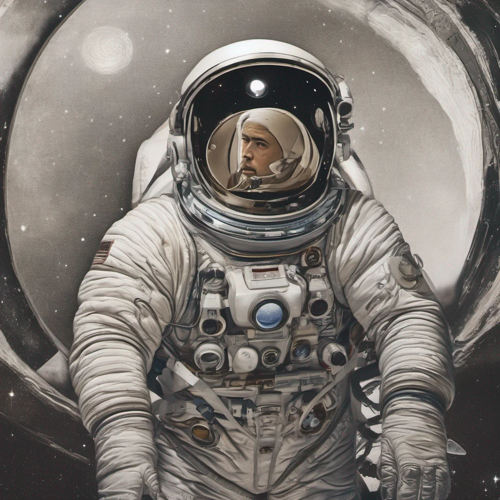 aiastronauta en saturno