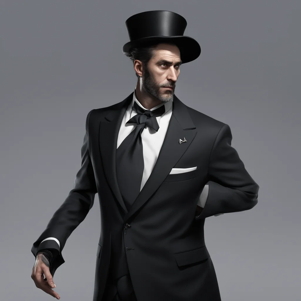 aiauditor from madness combat in tuxedo confident engaging wow artstation art 3