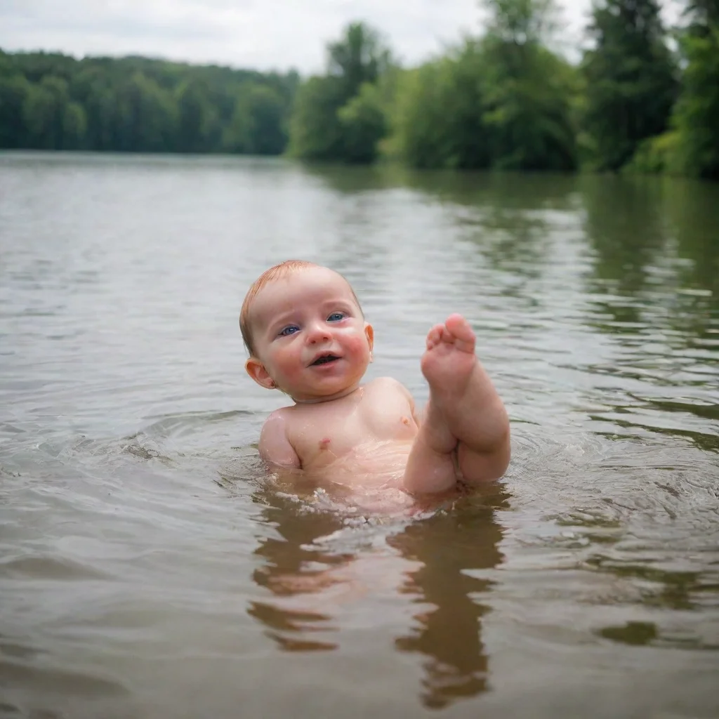 aibaby drowning in a lake