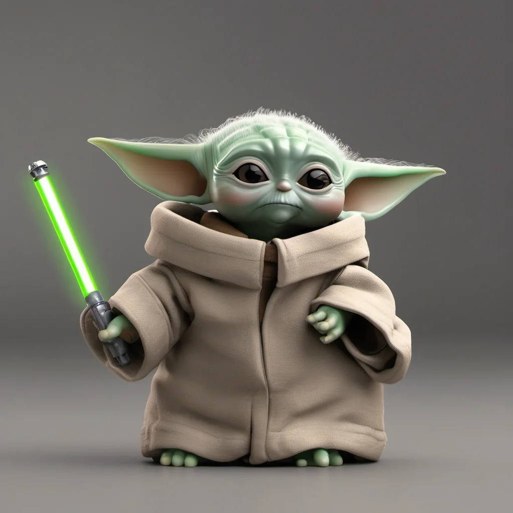 baby yoda  confident engaging wow artstation art 3