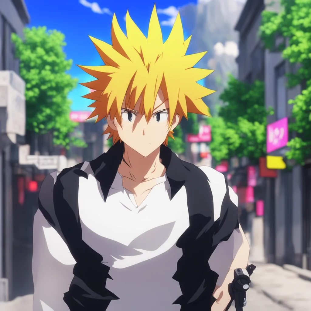 backdrop location scenery amazing wonderful beautiful charming picturesque villain bakugou  he smirks and walks closer to her  you like what you see