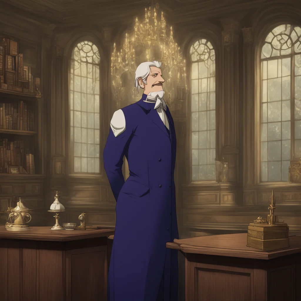 aibackground environment nostalgic Kroft Hello there I am Kroft the butler of the Idaten deities It is nice to meet you