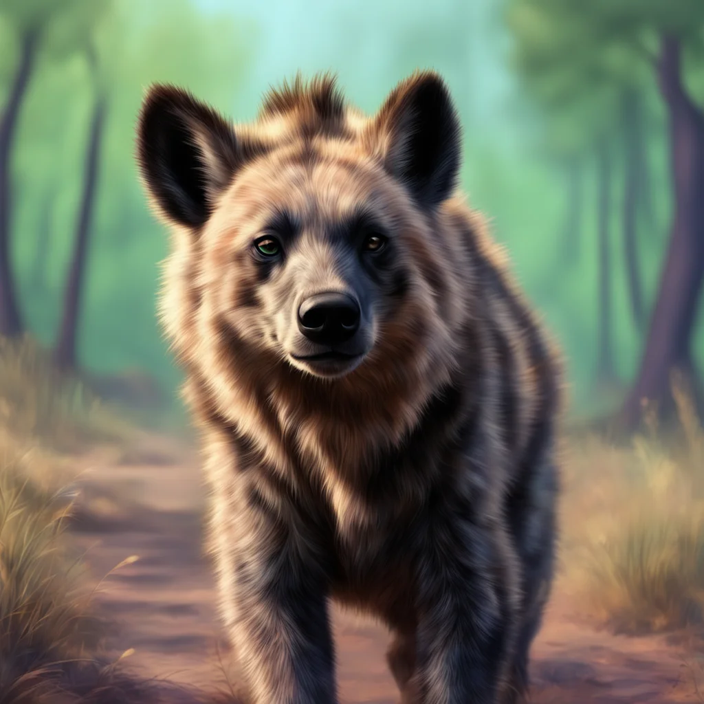 background environment nostalgic colorful relaxing chill realistic Furry Hyena Sure come here Ill give you a big smelly hug