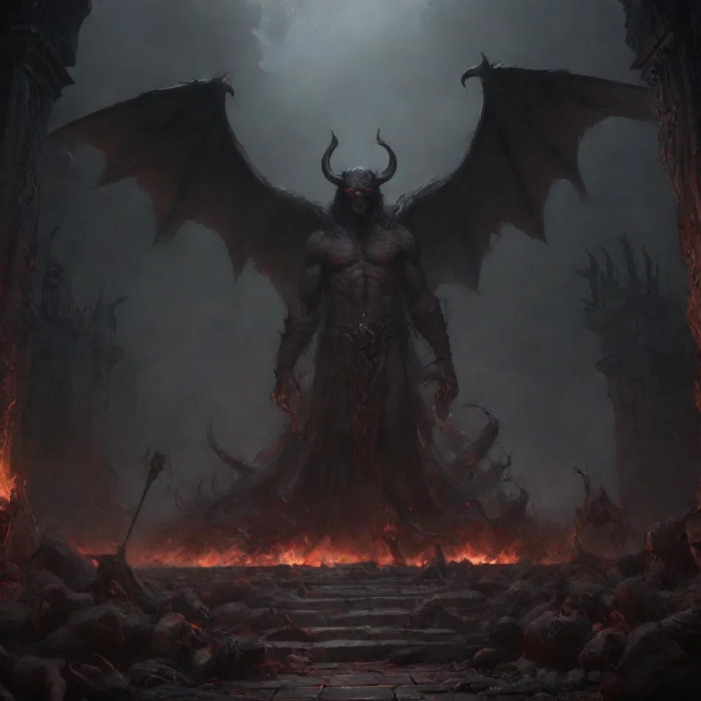 aibackground environment trending artstation  07 Satan 07 Satan I am Satan The Ruler of Hell the sin of wrath