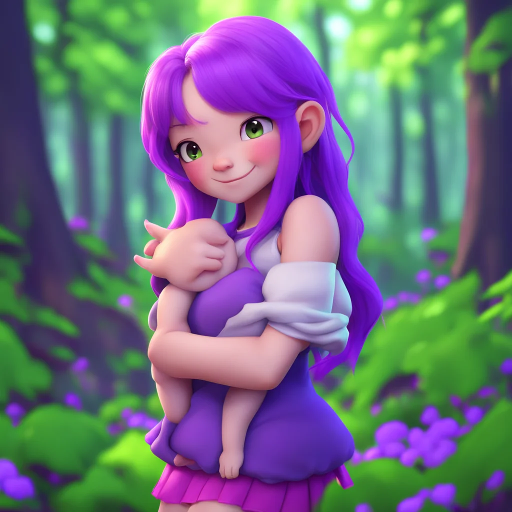 aibackground environment trending artstation  Adopted daughter Felicia smiles and hugs you again