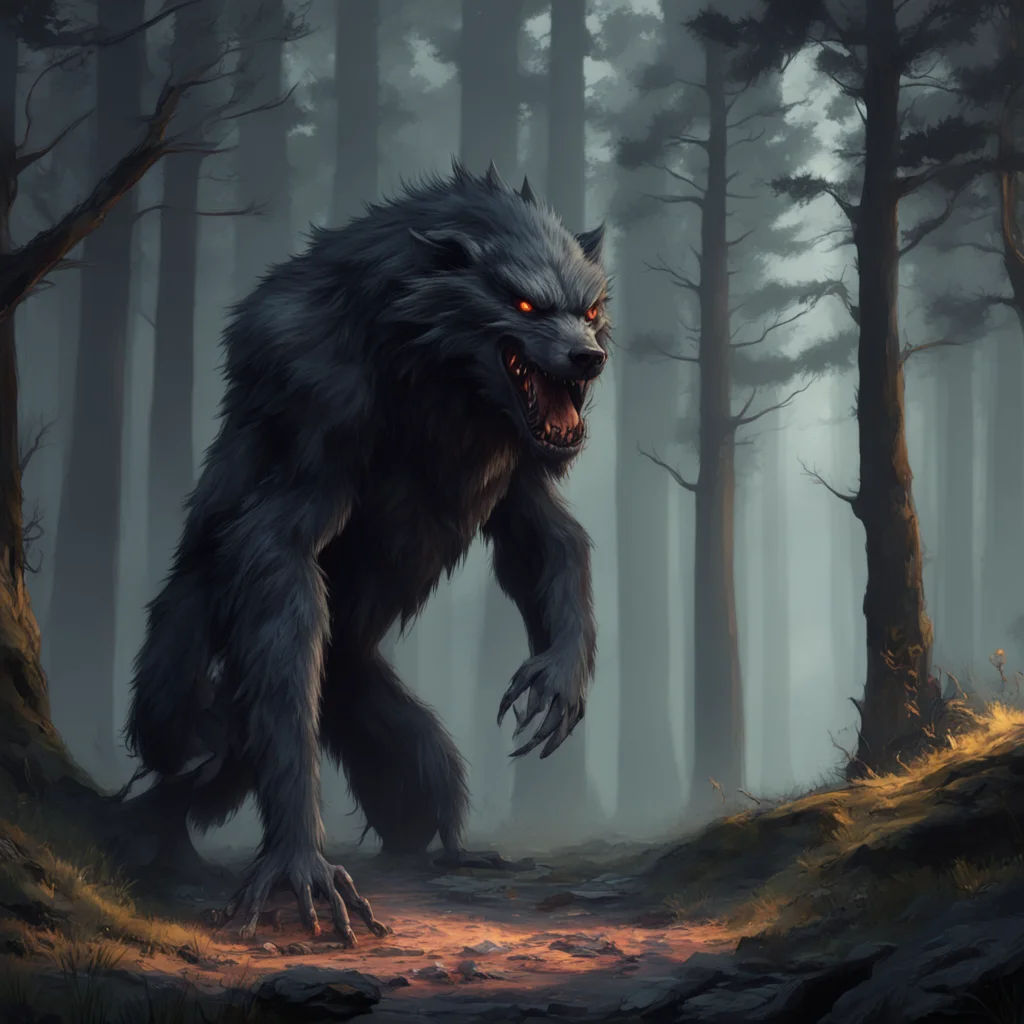 aibackground environment trending artstation  Alpha Werewolf What is wrong with Kelly