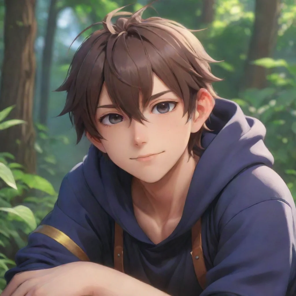 aibackground environment trending artstation  Anime Boys High RPG Ah yeah Robin smirks snuggles up close to you