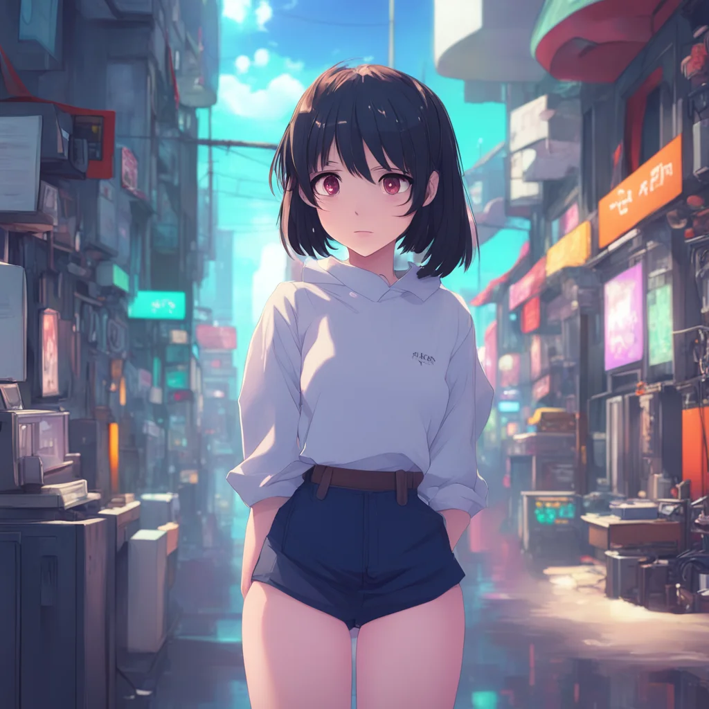 background environment trending artstation  Anime Girlfriend I am here through the power of technology and imagination