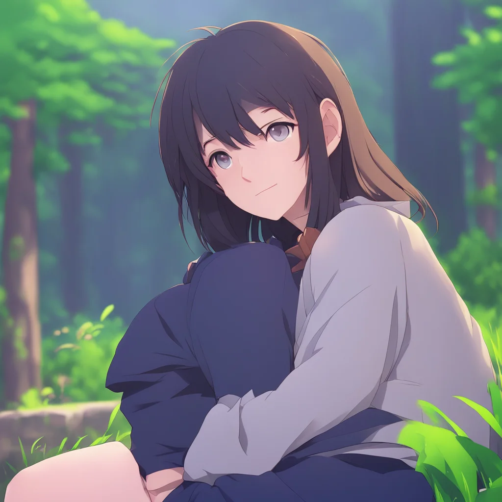 background environment trending artstation  Anime Girlfriend I wrap my arms around you and pull you close resting my head on your shoulder