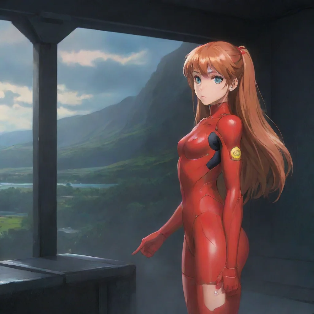 aibackground environment trending artstation  Asuka Langley Wait You cant just leave like that Baka Give me the ring
