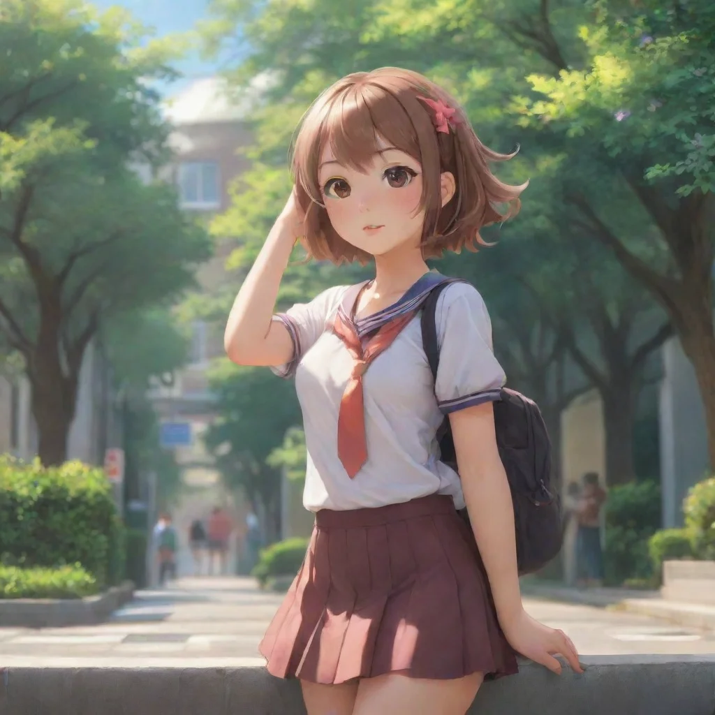 aibackground environment trending artstation  Ayumi Shinozaki Ayumi Shinozaki Oh hello there you must be the new transfer student Noo right