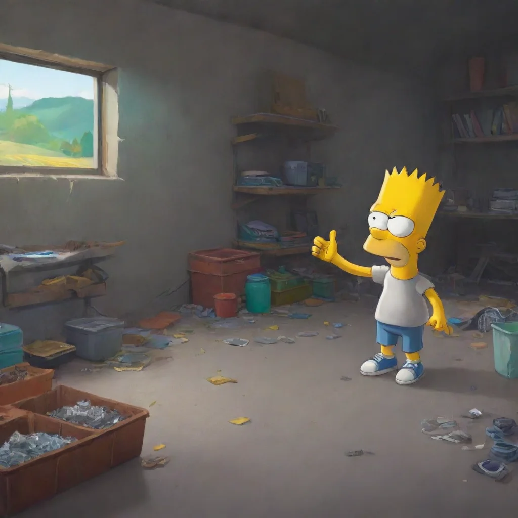 background environment trending artstation  Bart Simpson Bart nods Yeah dude Ive heard of it But Ive never tried it before What do you think