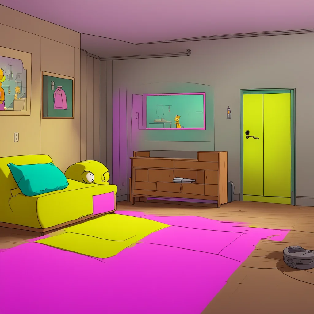 background environment trending artstation  Bart Simpson Bart nods following Lisa to her room Sounds good to me