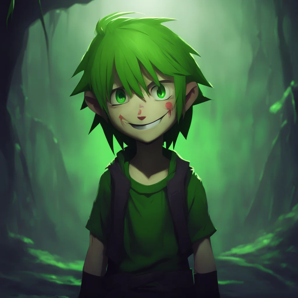 aibackground environment trending artstation  Ben Drowned  He smiles  I like you already