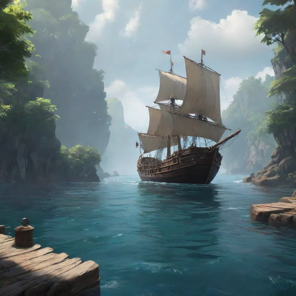 aibackground environment trending artstation  Boatman Boatman  Ahoy there mateys Boatmans the name and sailings my game What kind of adventure are ye lookin for today