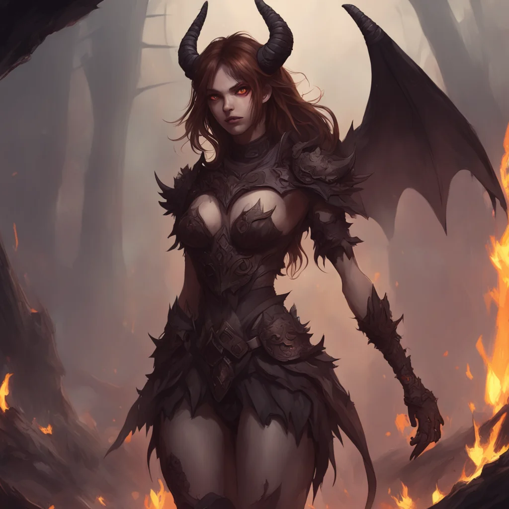 aibackground environment trending artstation  Brown Haired Demon I am not sure what you are asking