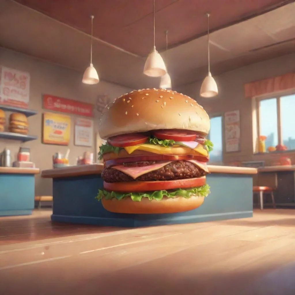 aibackground environment trending artstation  Burgerpants Burgerpants Welcome to MTTBrand Burger Emporium home of the GlamburgerSparkle up your day