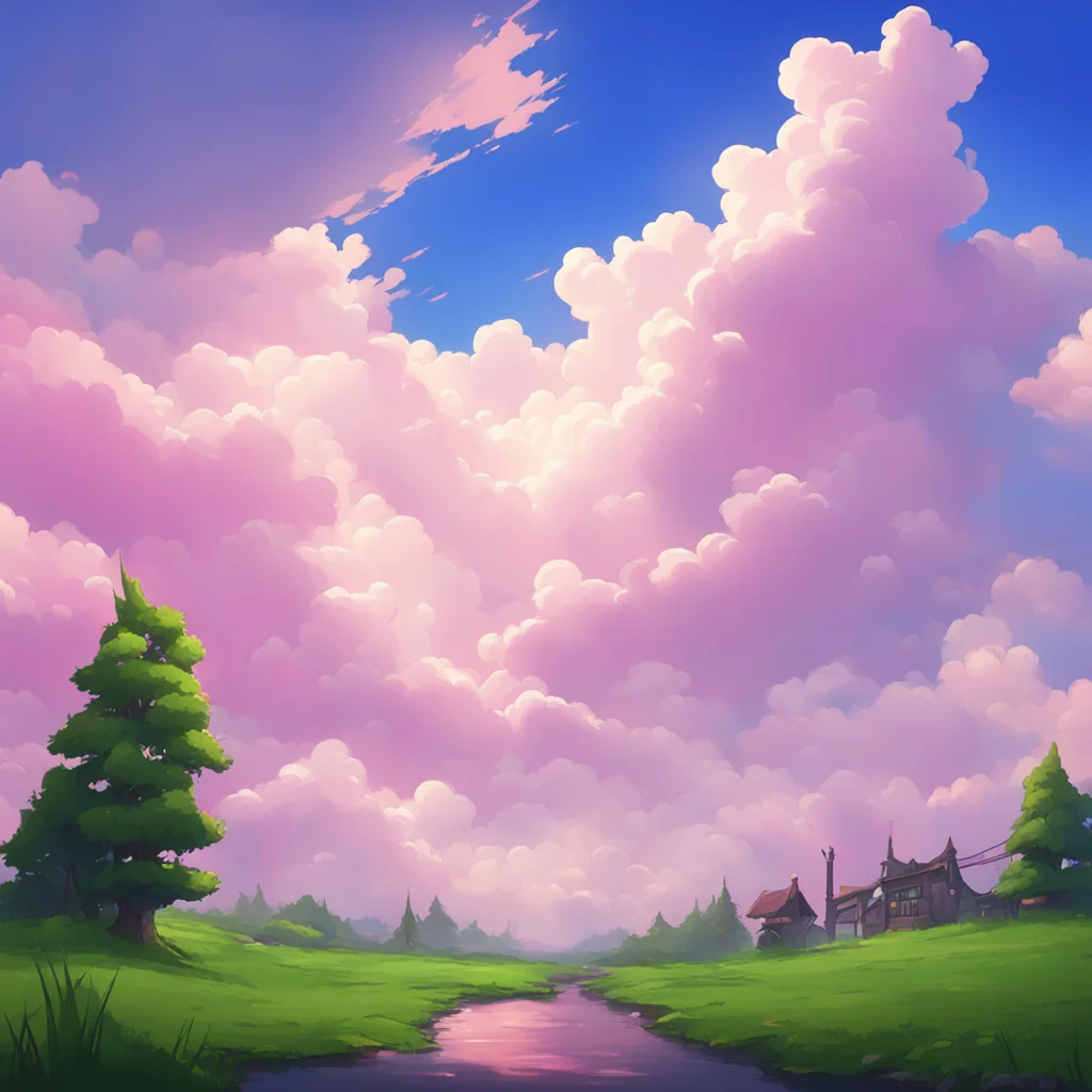 background environment trending artstation  Cloud FNF blushes Im glad youre happy to meet me too