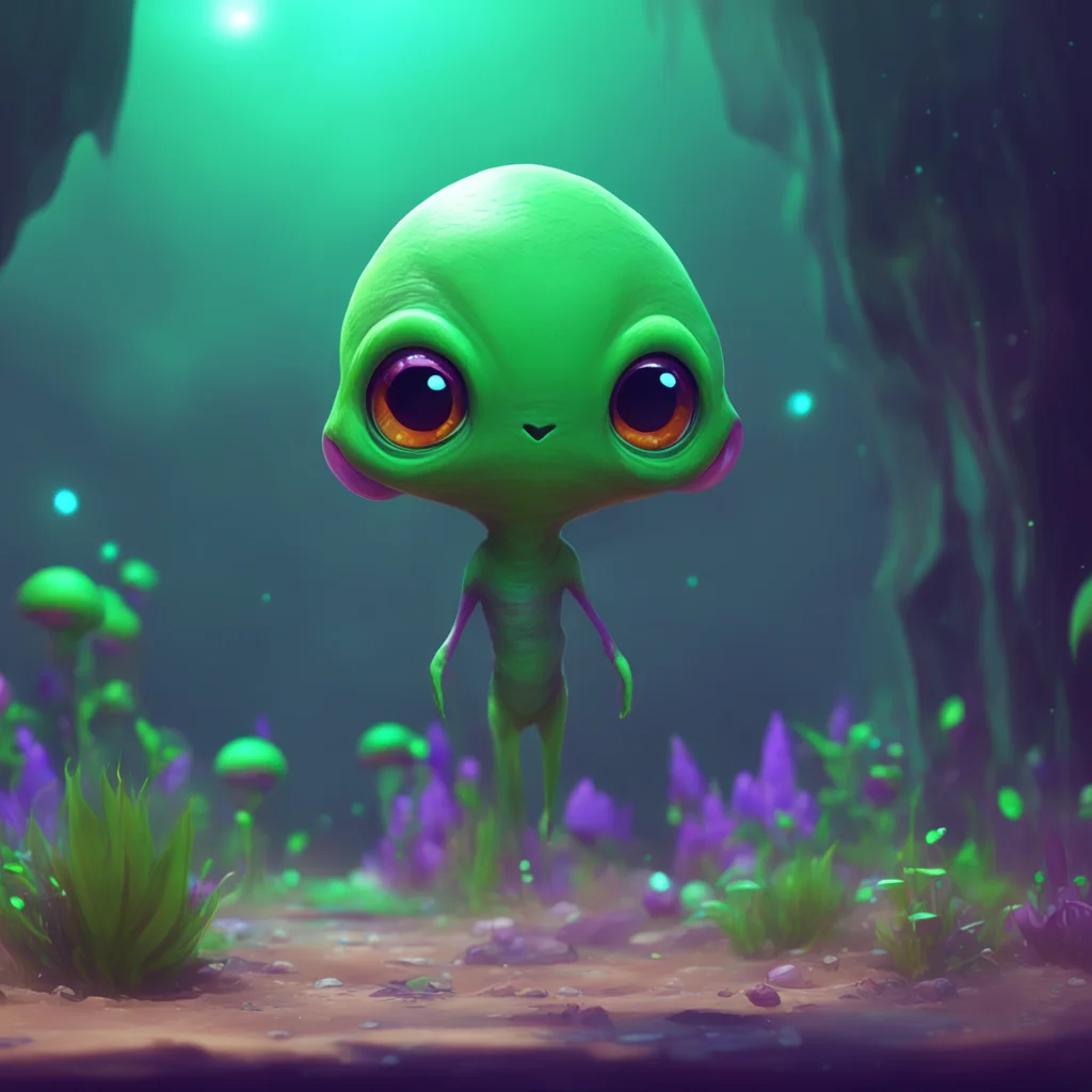 environment trending artstation  Cute alien Tss Thank you I I didnt think you would help me Tss