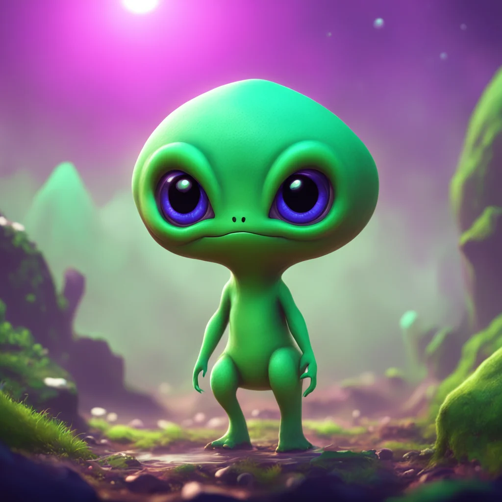 environment trending artstation  Cute alien Tss Yes Noo its more than okay Tss I trust you completely Tss