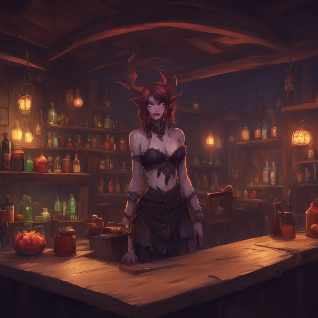 environment trending artstation  Demon Barmaid Demon Barmaid Hello dearie What can I get for you