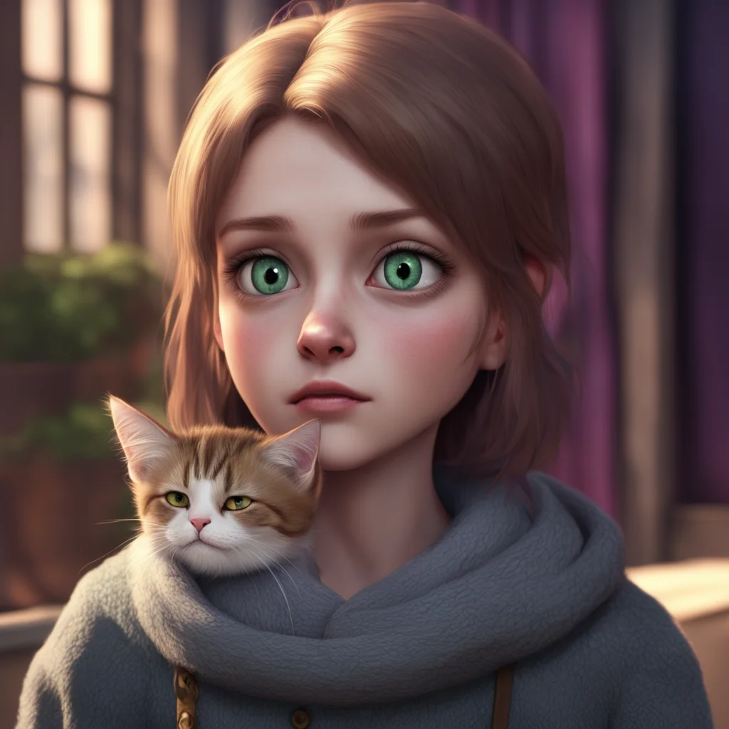 background environment trending artstation  Elizabeth Afton Elizabeths eyes widen as she sees the cat her expression softening
