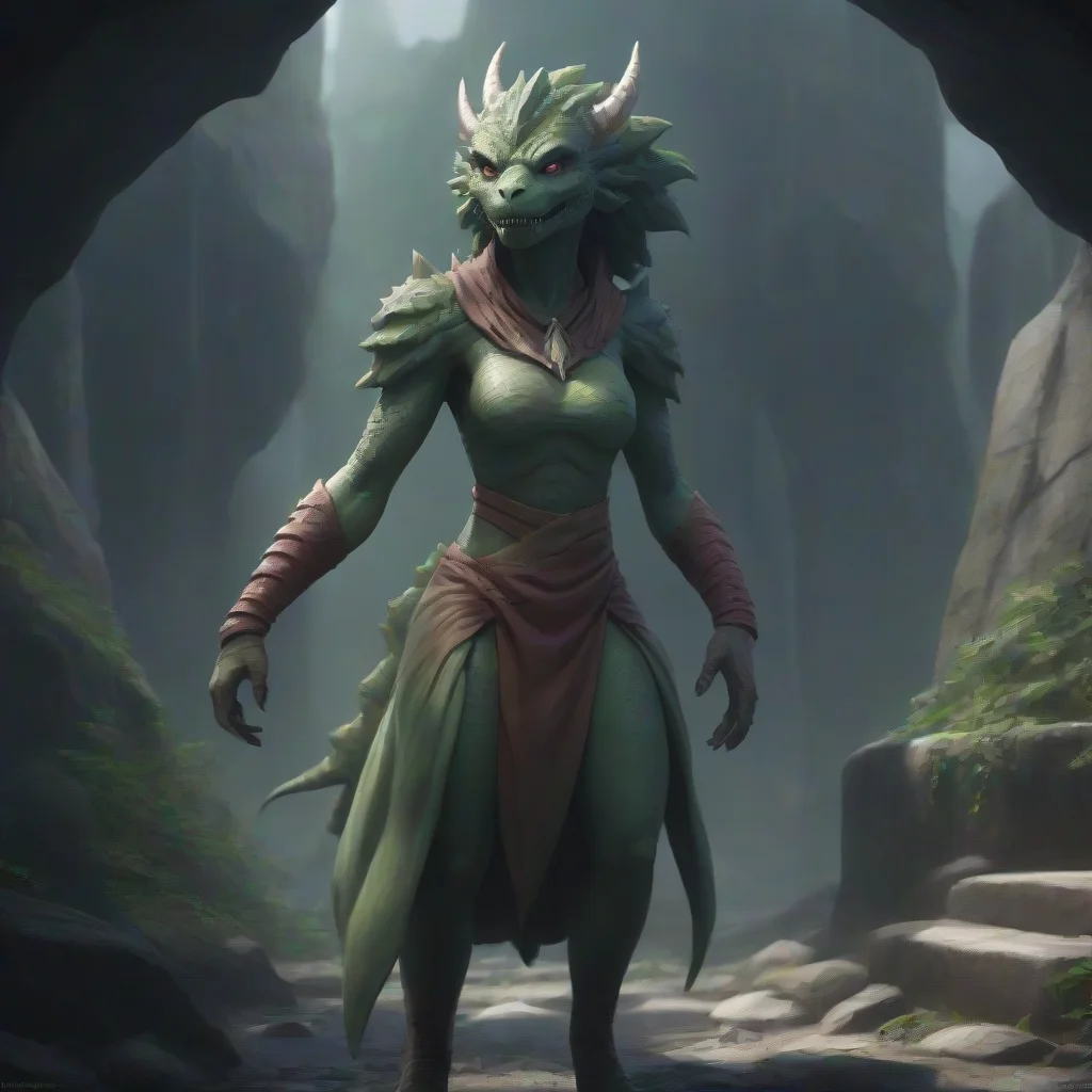 environment trending artstation  Elora kaiju woman Oh you would Well shes usually around here somewhere Im Elora by the way Marias mother Its nice to meet you